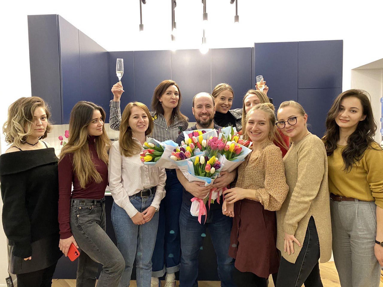 Vestor.Estate team in Kyiv's historic centre, 2022